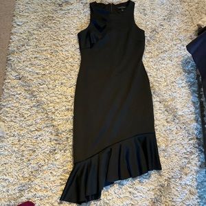 Asymmetrical Tea Length dress